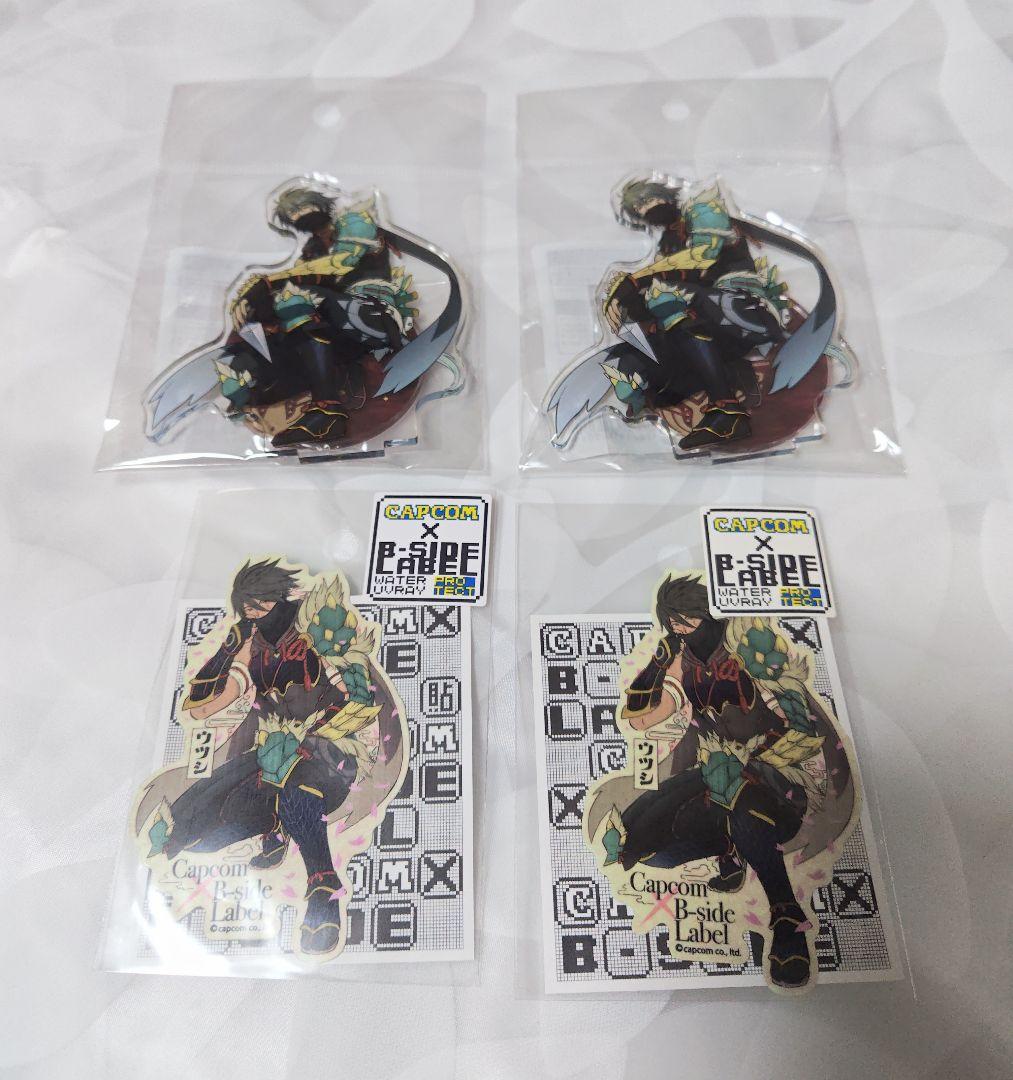 モンスターハンターライズ　ウツシ　アクリルスタンド　ステッカー