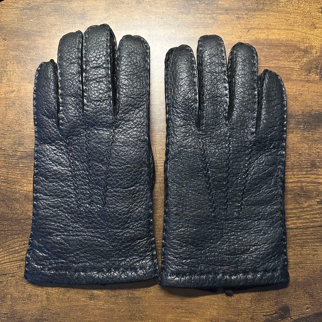 ペッカリー ブラック 手袋 約8サイズ