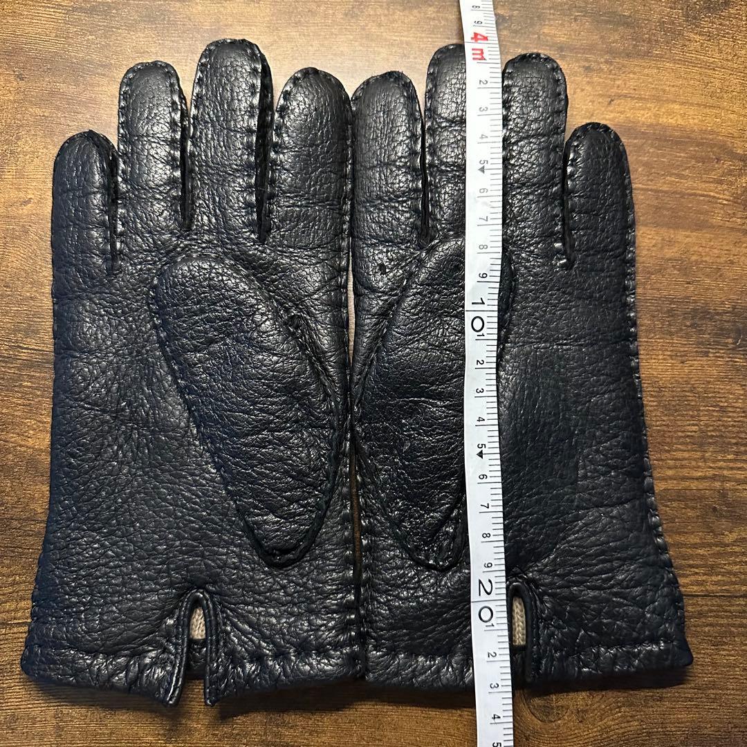 ペッカリー ブラック 手袋 約8サイズ