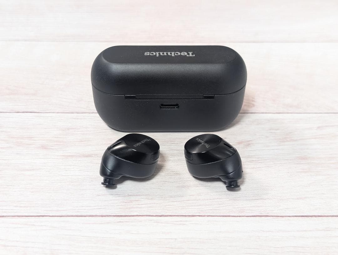 【美品】テクニクス ワイヤレスイヤホン EAH-AZ60M2-K ブラック