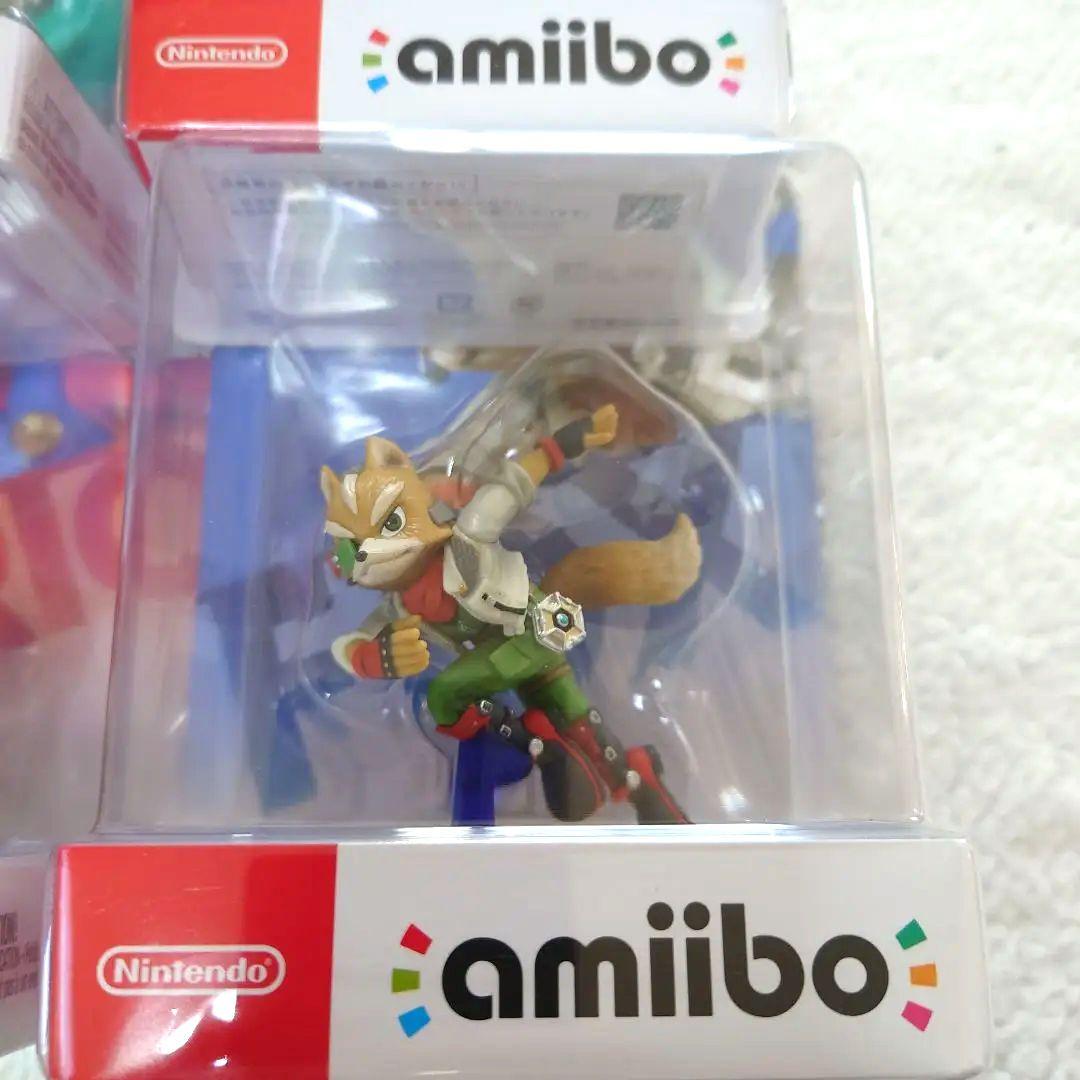 【amiiboまとめ売り】アミーボ　マリオ　フォックス　アオリ　オクトリング