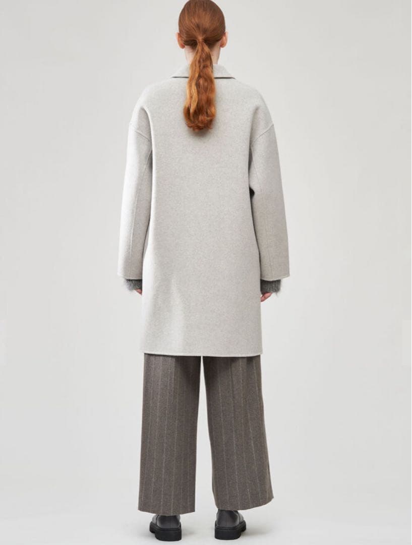 【新品未使用】トゥモローランド　ウールカシミヤダブルフェイスチェスターコート