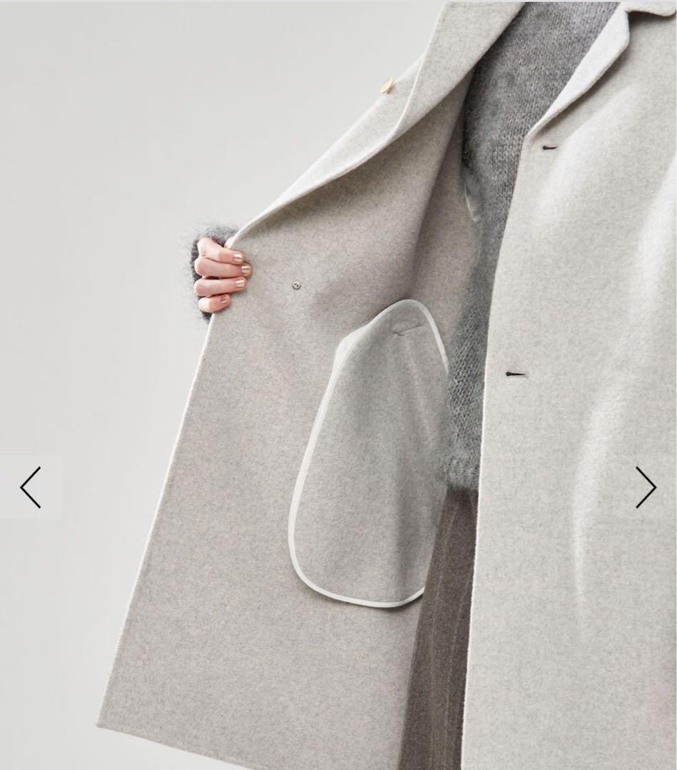 【新品未使用】トゥモローランド　ウールカシミヤダブルフェイスチェスターコート