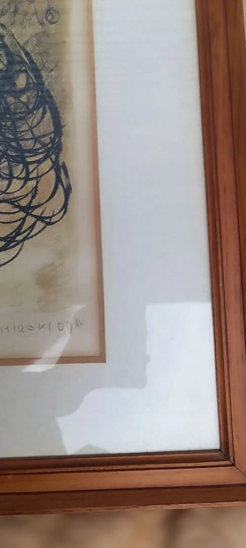 織田広喜 リトグラフ 少女