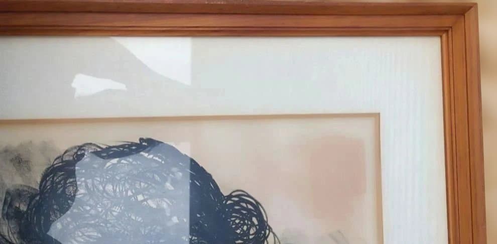 織田広喜 リトグラフ 少女