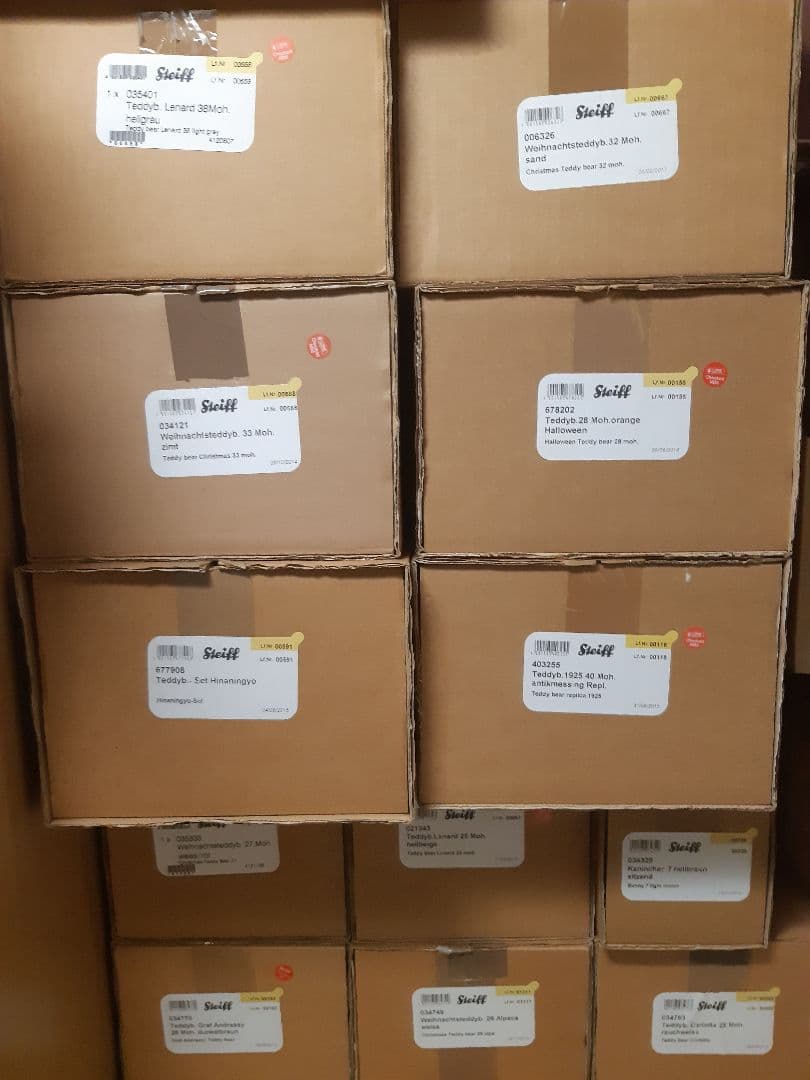 シュタイフ テディベア『レナード』 約25㎝