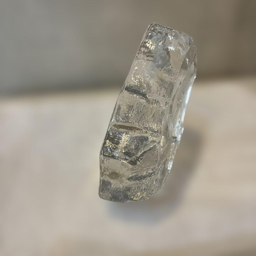 Mats Jonasson 象 クリスタルガラス 置物 北欧 スウェーデン製