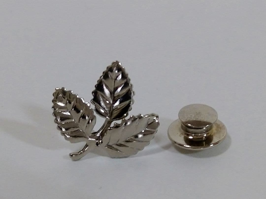 ティファニー　TIFFANY　リーフ　ピン　ブローチ