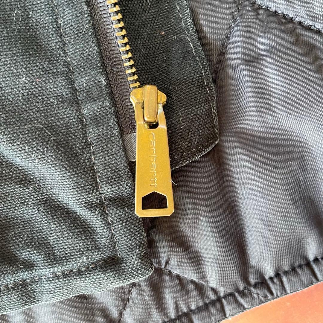 carhartt vtg ダックベスト V01 BLK★Lサイズ★ブラック