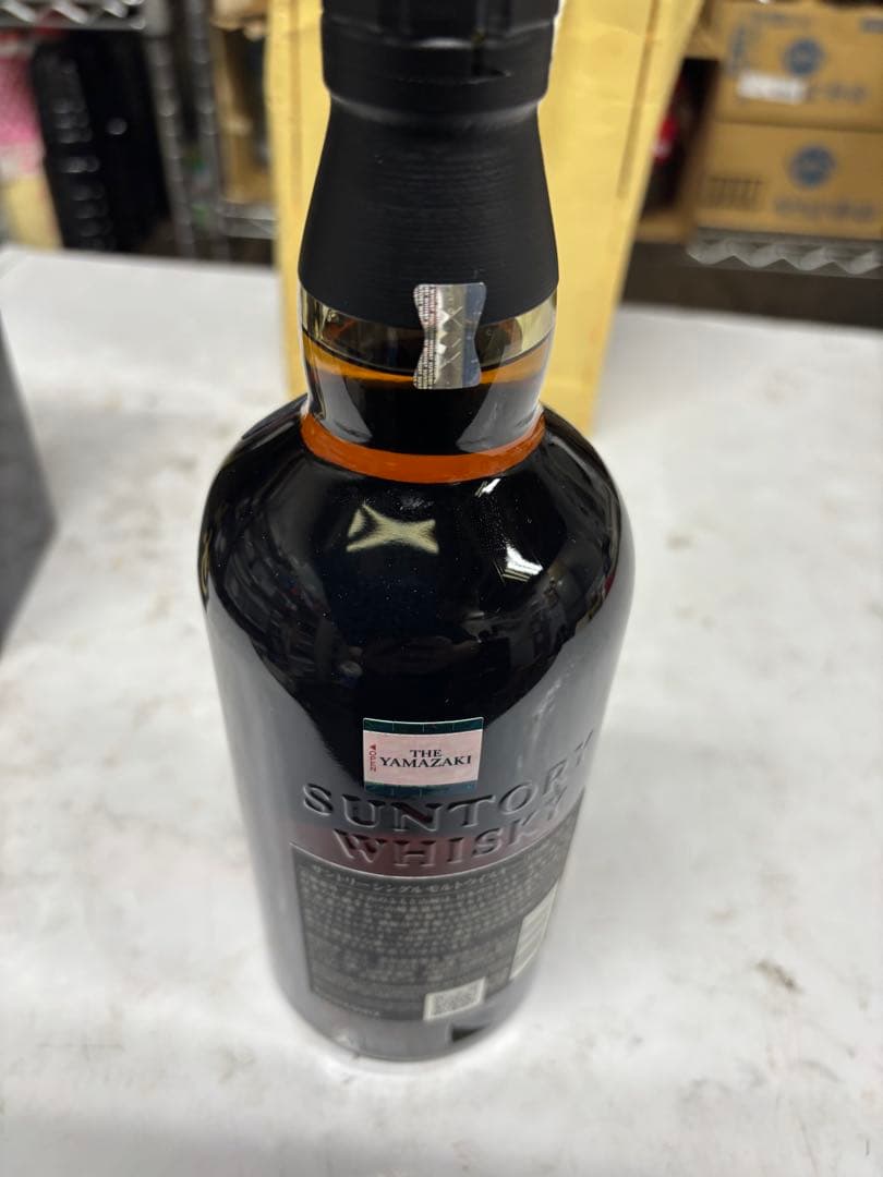 サントリー山崎18年シングルモルトウイスキー 箱付き
