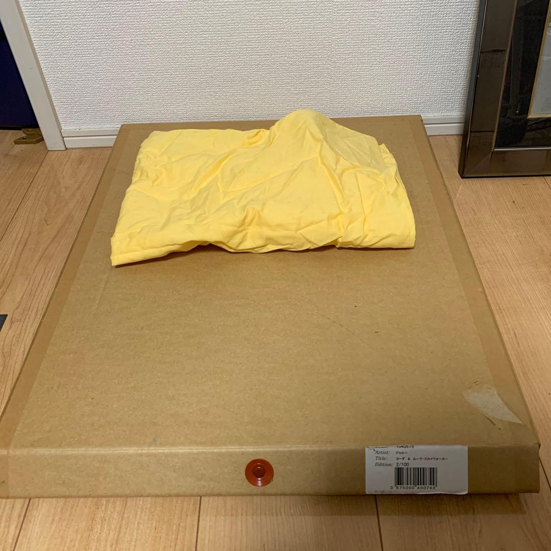 ドリュー・ストルーザン　ヨーダ&ルーク絵画