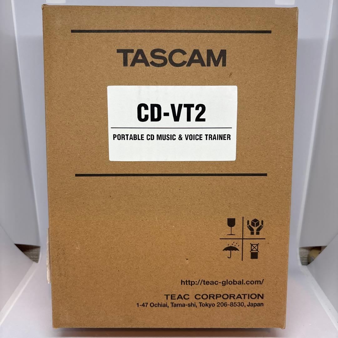 未使用 TASCOM タスカム CD-VT2 ポータブル CD ギタートレーナー