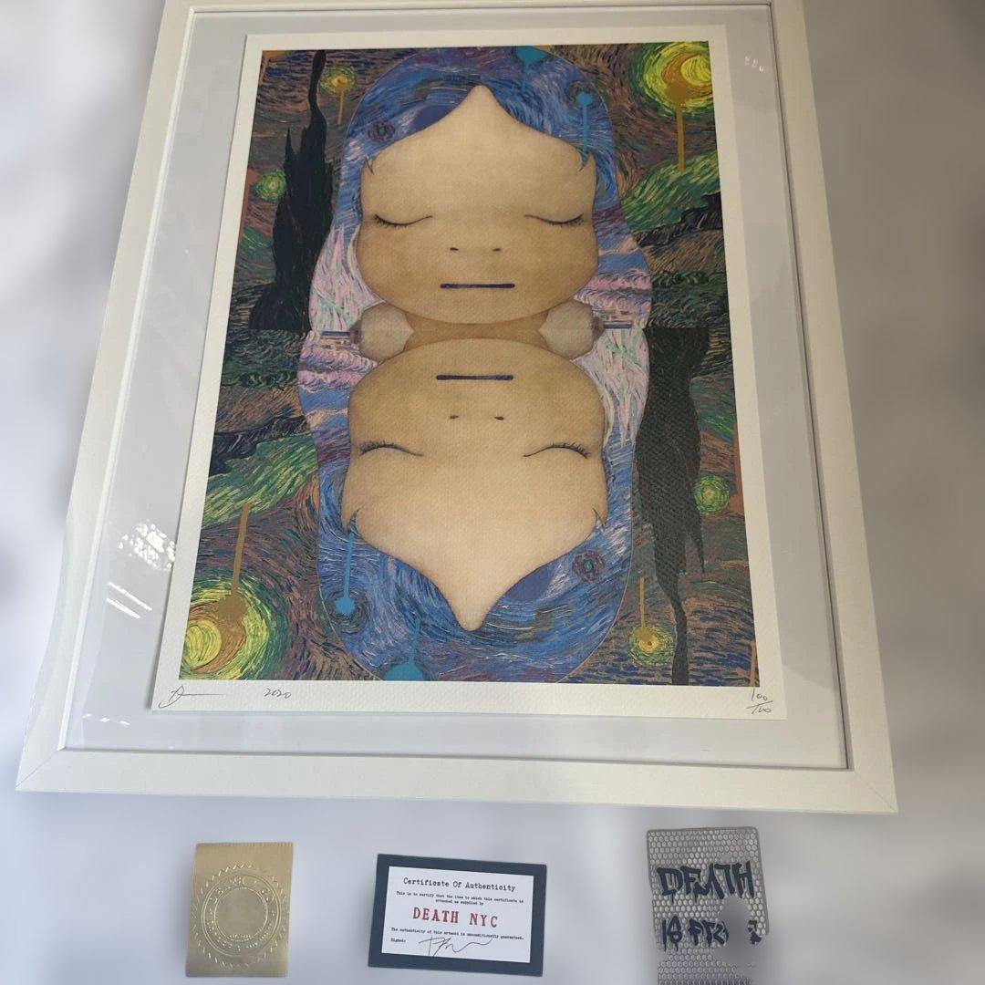 DEATH NYC 現代アートポスター　世界100枚限定　完売モデル　奈良美智