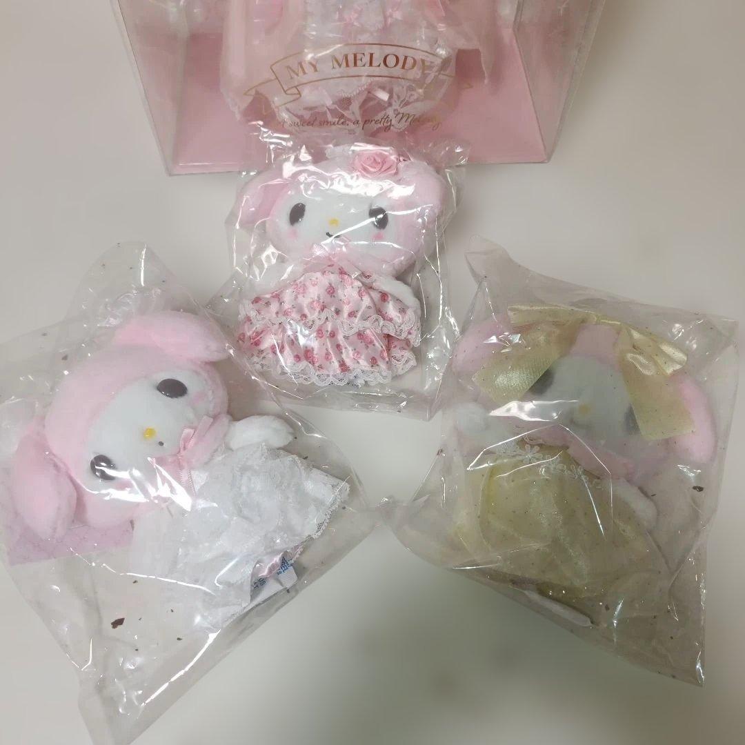 新品未開封　マイメロディ　ぬいぐるみ　マスコット　4点セット