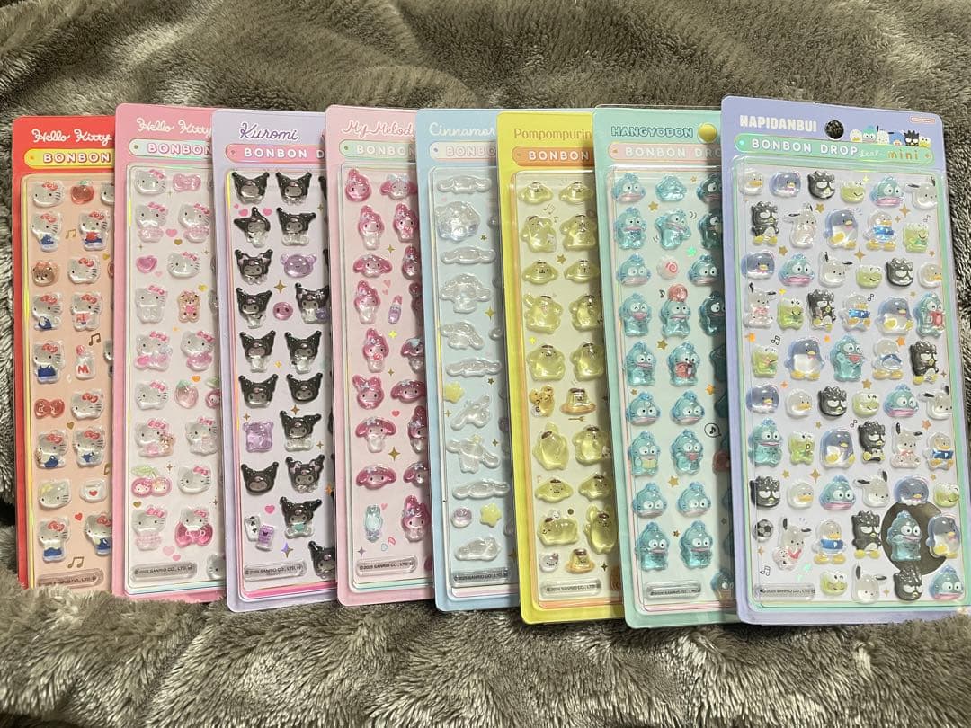 サンリオ ボンボンドロップシール ミニ