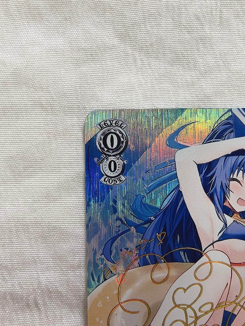 ヴァイスシュバルツ　アズールレーンVol2 戦艦ニュージャージー サイン箔押し