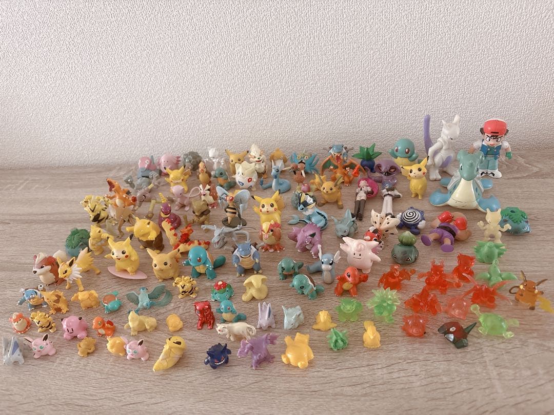 ポケモン モンコレ 約112体 大量まとめ売り 初代多め クリア 廃盤含む