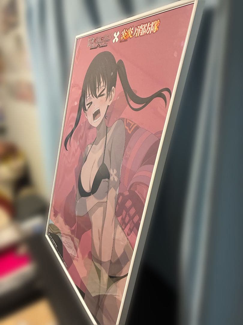 カゲマス×炎炎ノ消防隊 コラボ【環 古達スケベられイラストベローズポスター