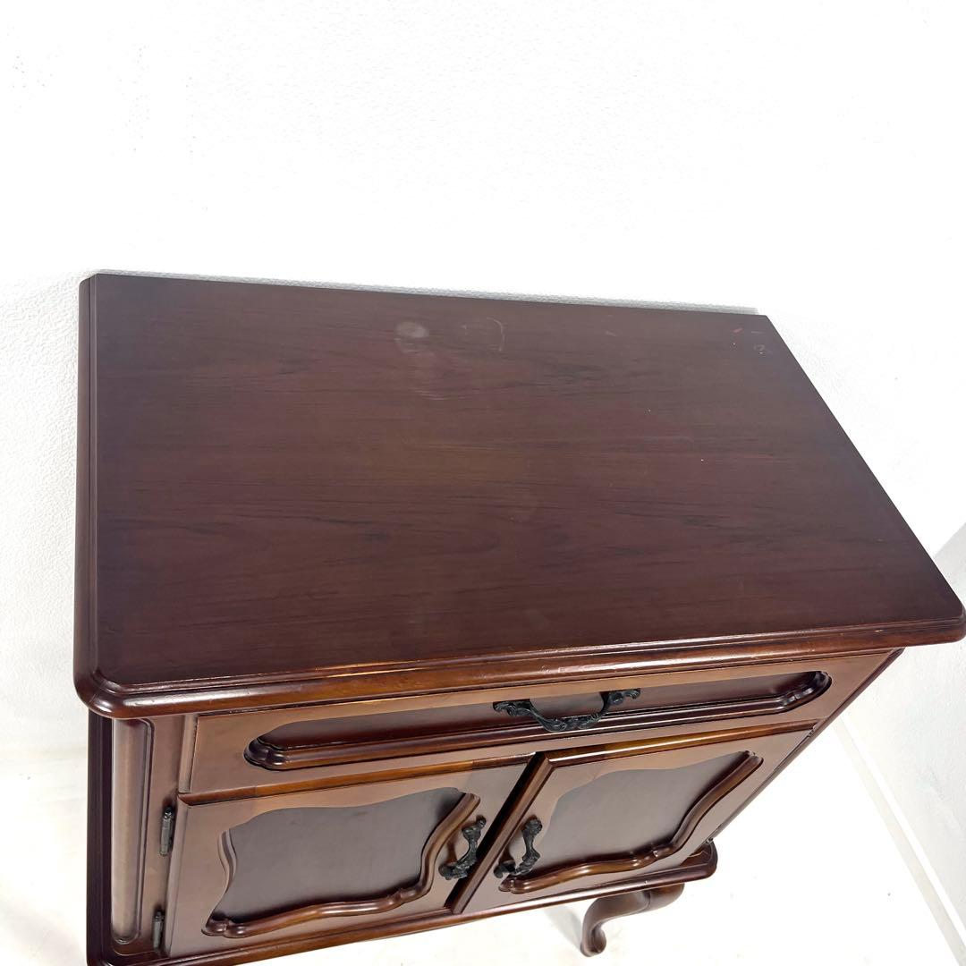 【送料無料】カリモク　キャビネット 猫脚 サイドボード　karimoku