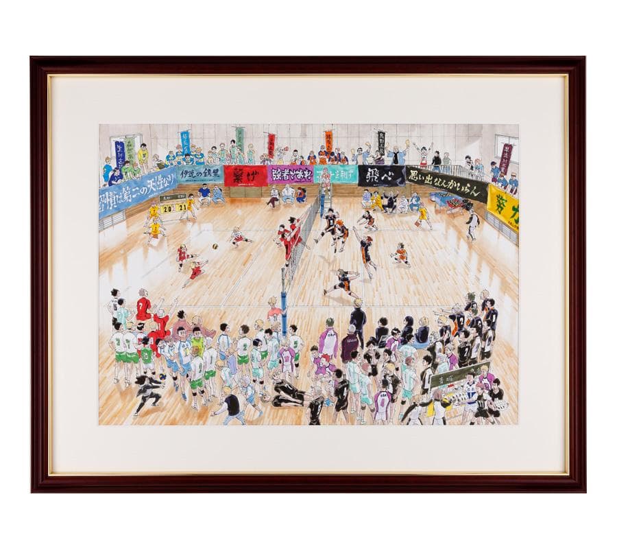 みみこ【終売品】ハイキュー!! 複製原画 最終話 挑戦者たち