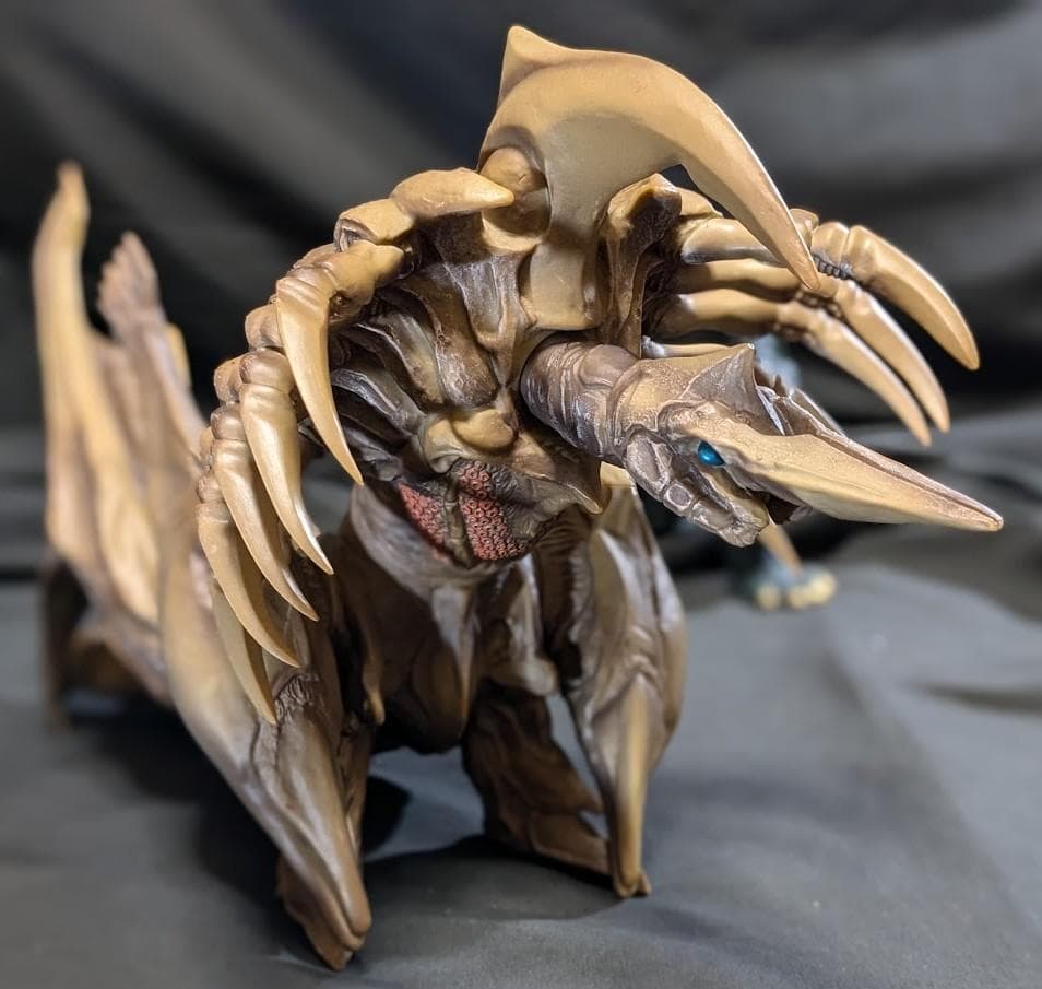 レギオン（エクスプラス）＆ガメラ96（ロケットプロ）ソフビフィギュア２体セット