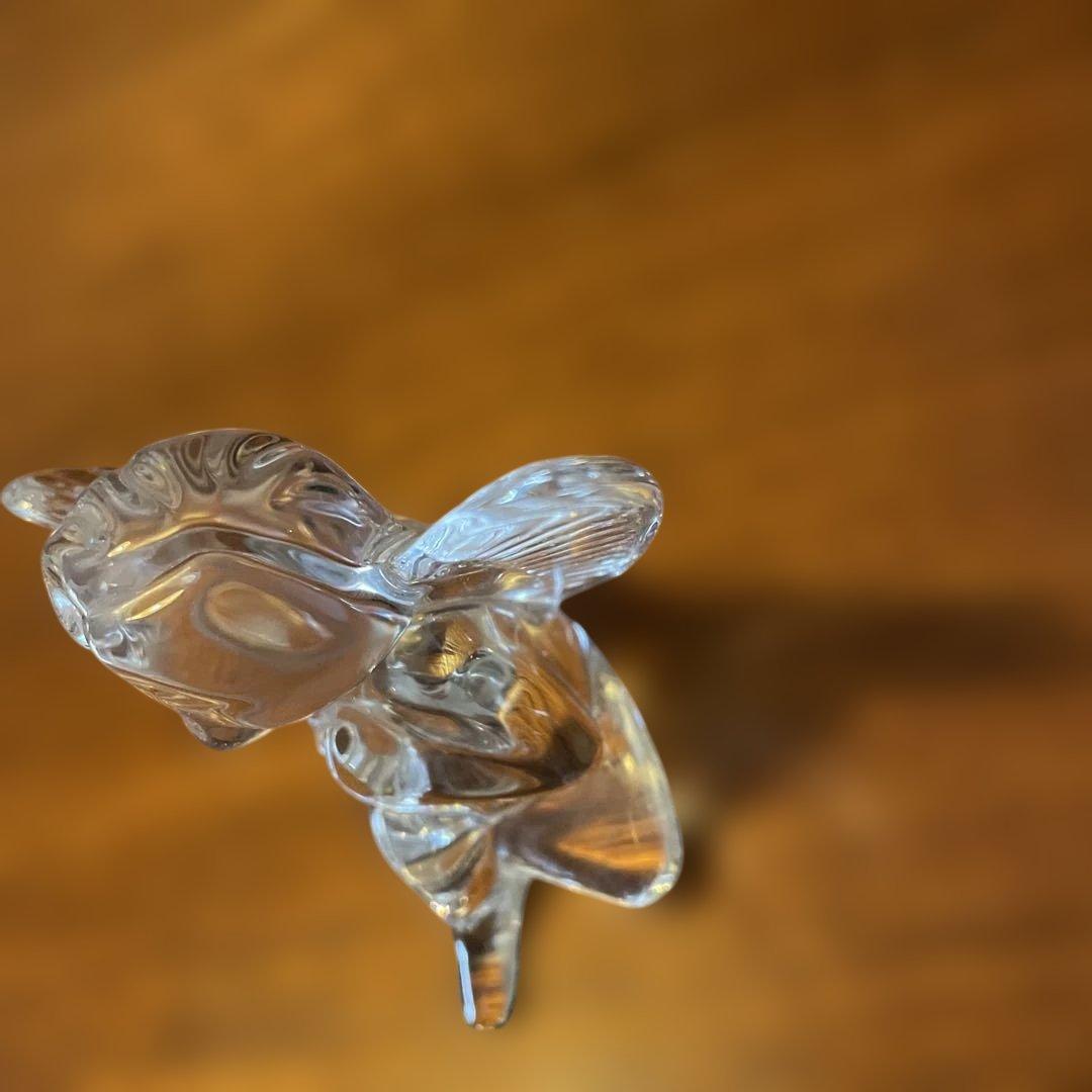 Baccarat クリスタルガラス 天使 置物