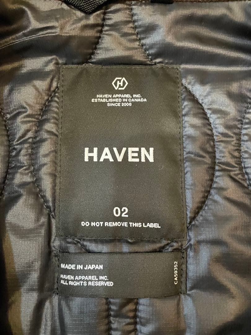 HAVEN chore coat primaloft プリマロフト