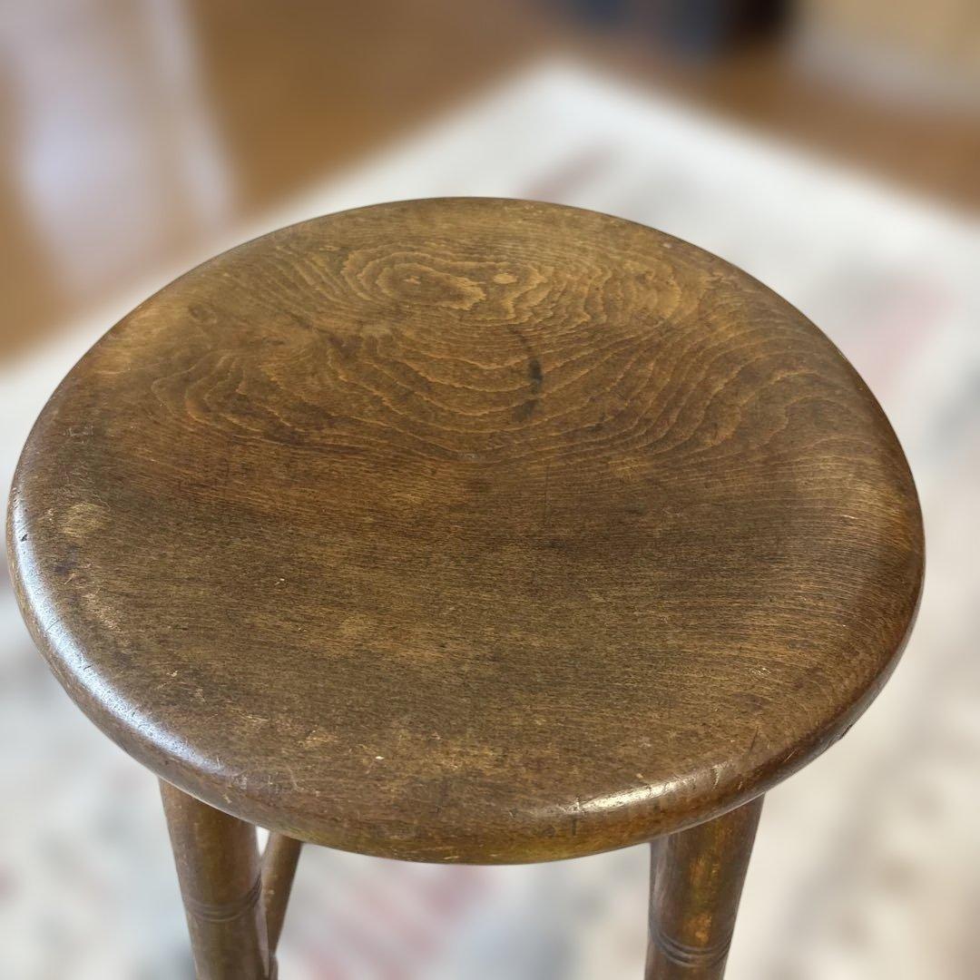 昭和レトロ木製椅子可愛い