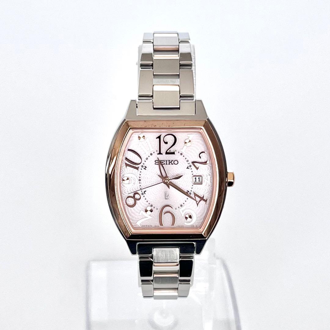 セイコー SEIKO ルキア レディース 腕時計 稼働 電波ソーラー s2136