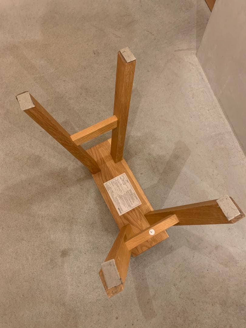 ④　無印良品　ベンチ小　廃盤品