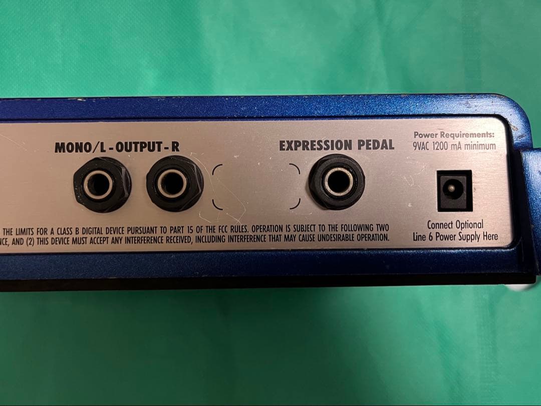 LINE6 MM4 Modulation Modeler エフェクター