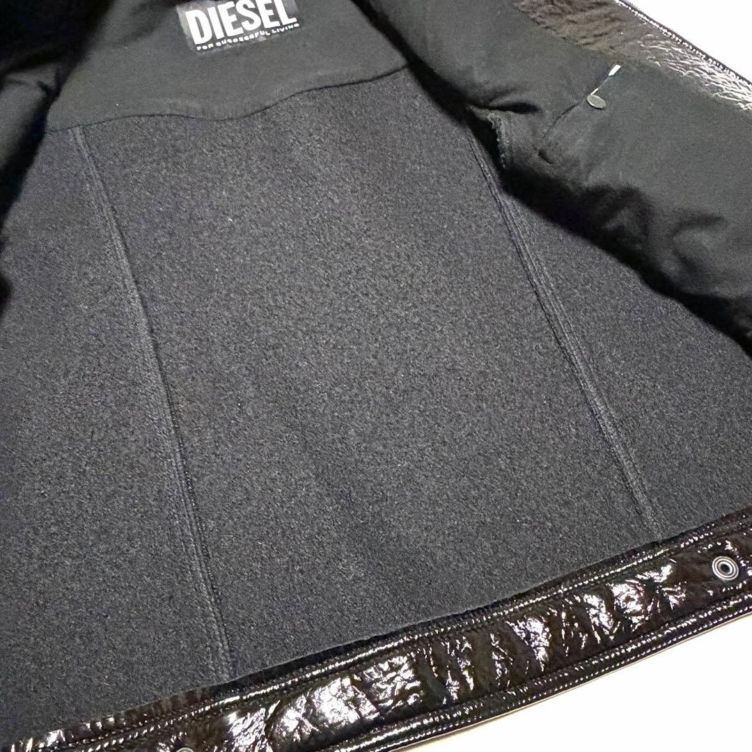 りく DIESEL シングルライダースジャケット アウター Lサイズ 美品