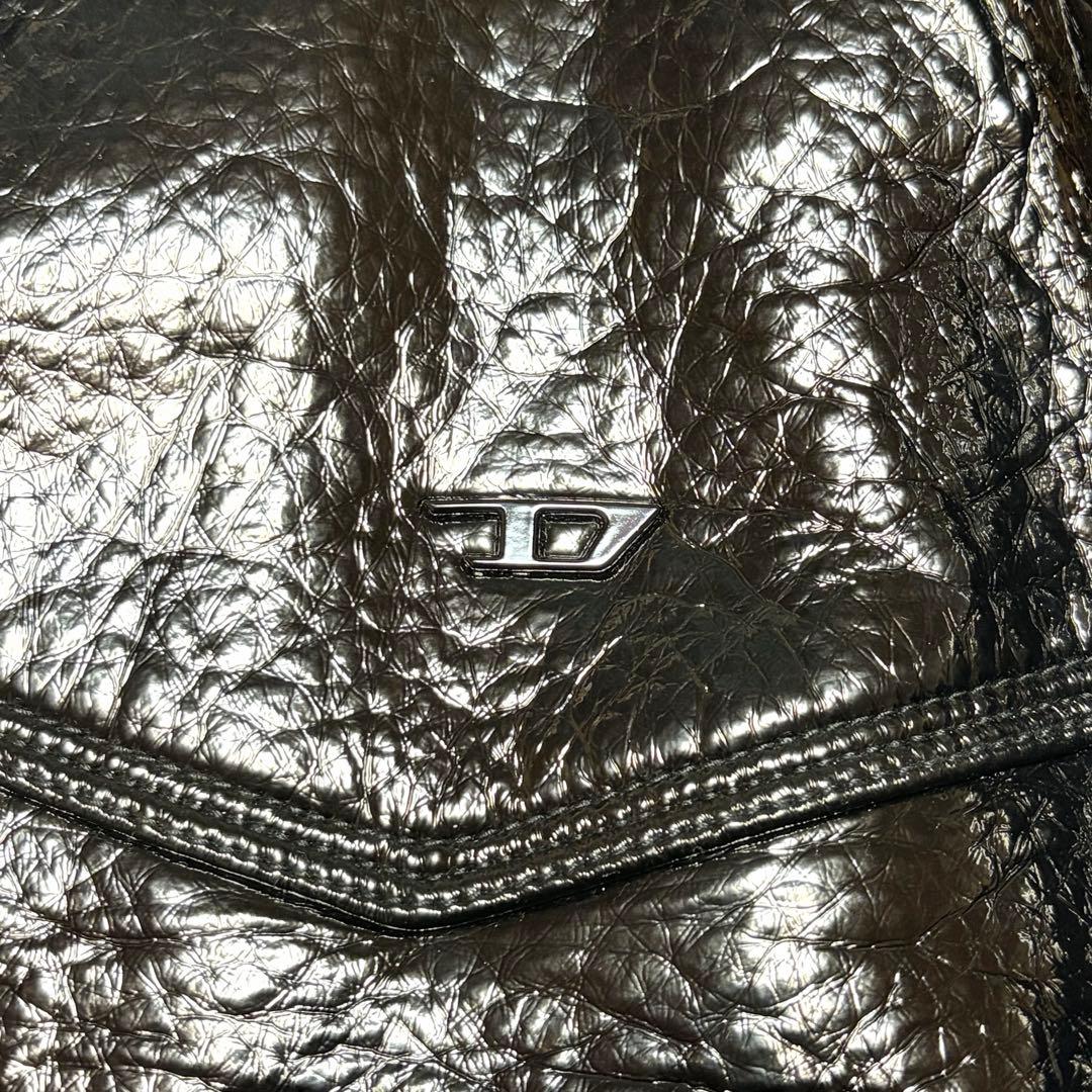 りく DIESEL シングルライダースジャケット アウター Lサイズ 美品