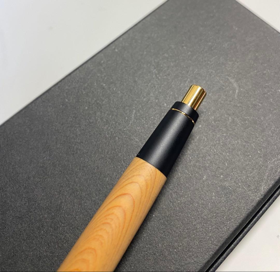 しなの 野原工芸　木曽檜　シャープペンシル　新型0.5