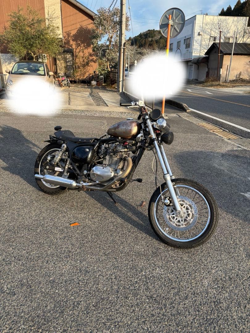 フロントフォーク延長キット　200mm 径390mm