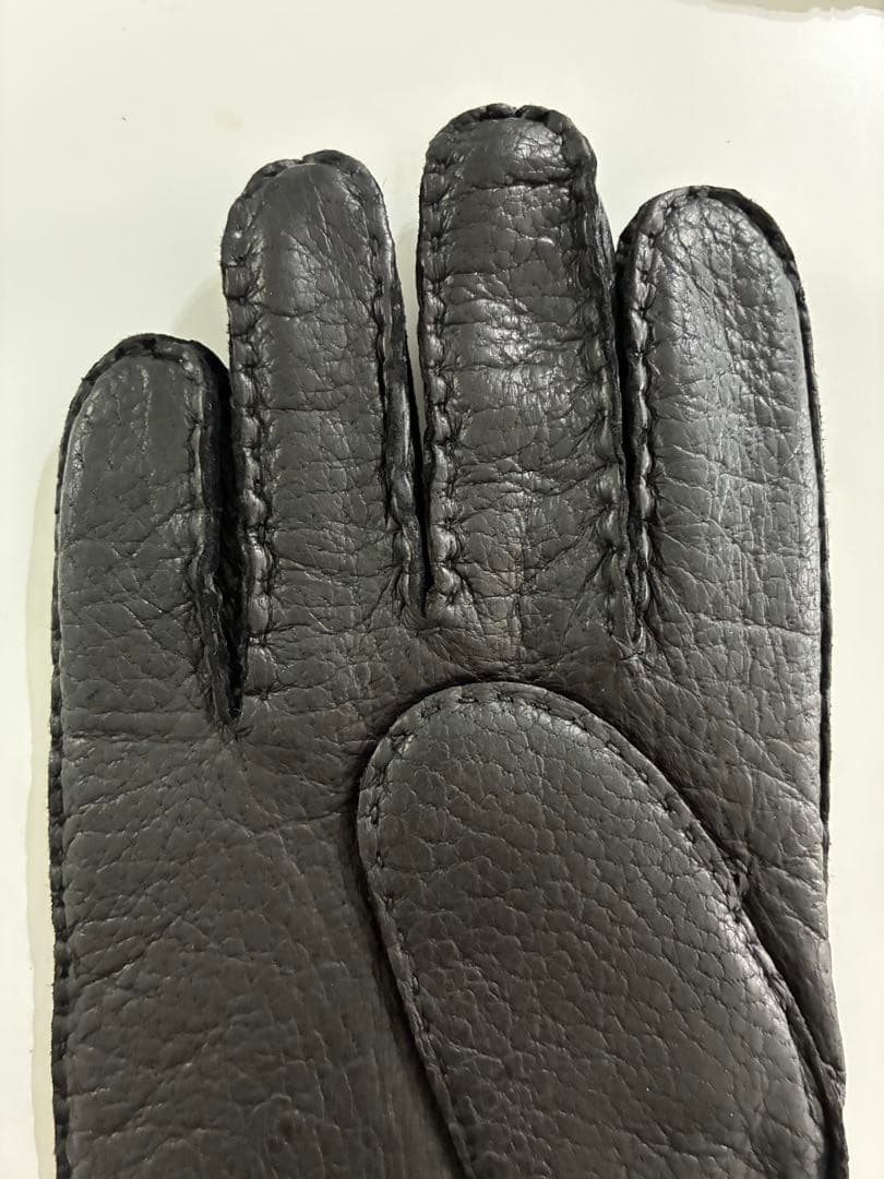 ペッカリー革手袋　カシミヤライニング