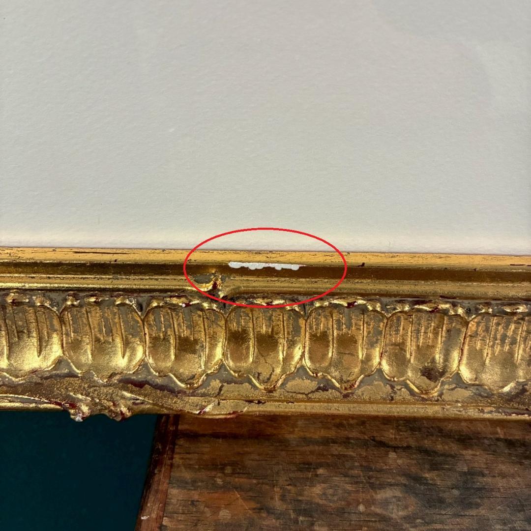 美品 ポール・アイズピリ「鳥と花束」リトグラフ 直筆サイン入 豪華額装 パリ画壇