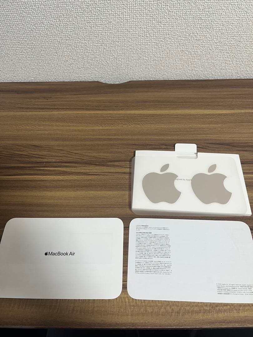 本日まで値下げ MacBook Air M2/2022 13.6インチ 100%