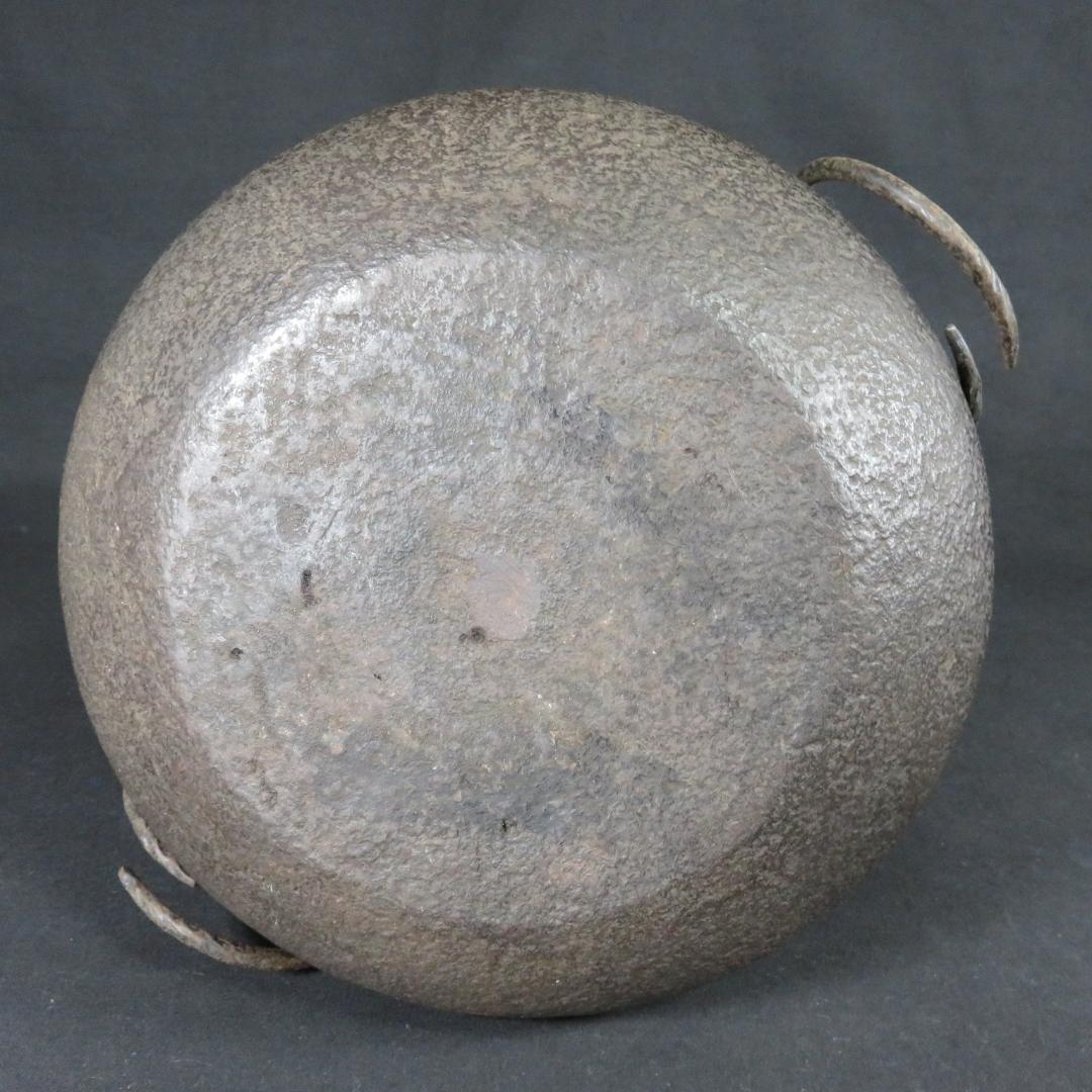 茶釜 風炉 大講堂 内錆あり 茶道具 茶器 在銘 茶の湯