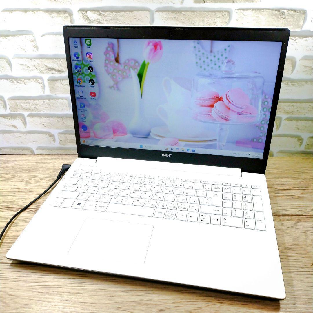 すぐに使える第8世代 NECノートパソコン Windows11 Office付き