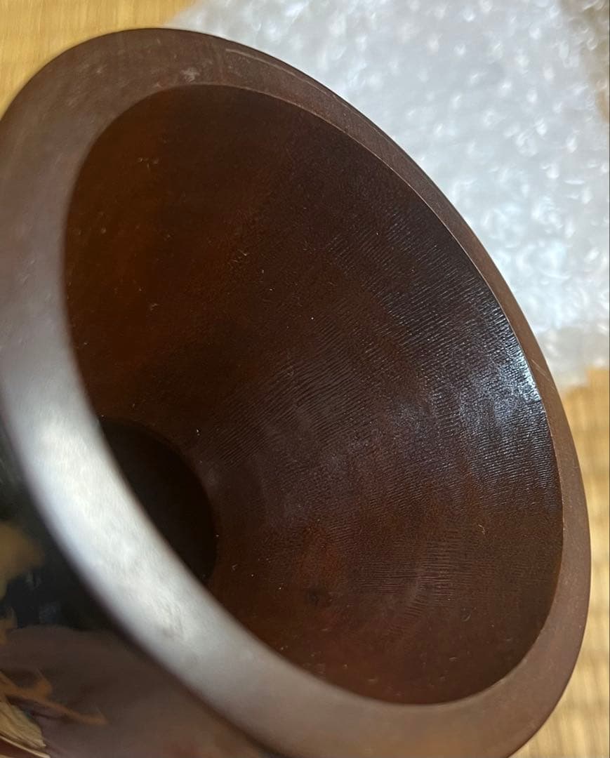 小鼓　胴　海老に松蒔絵