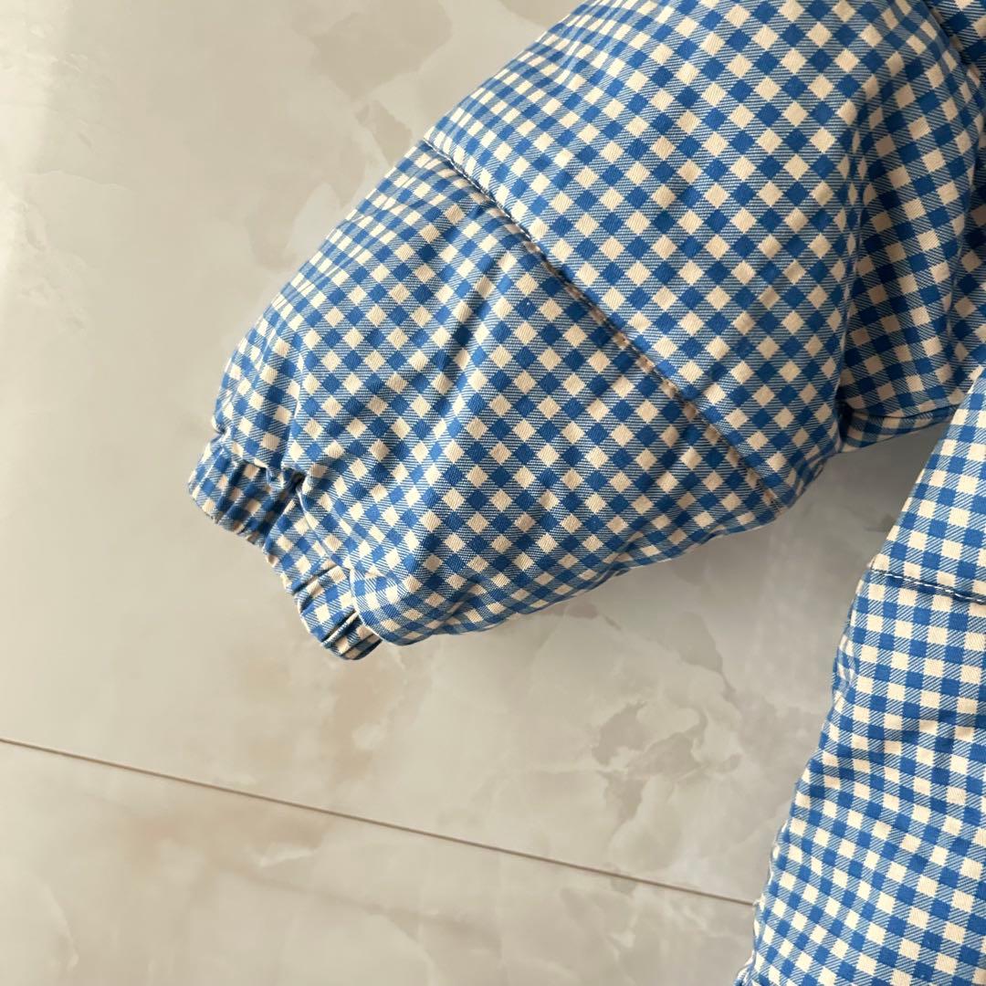 アウター TINY COTTONS VICHY PADDED OVERALL 4Y