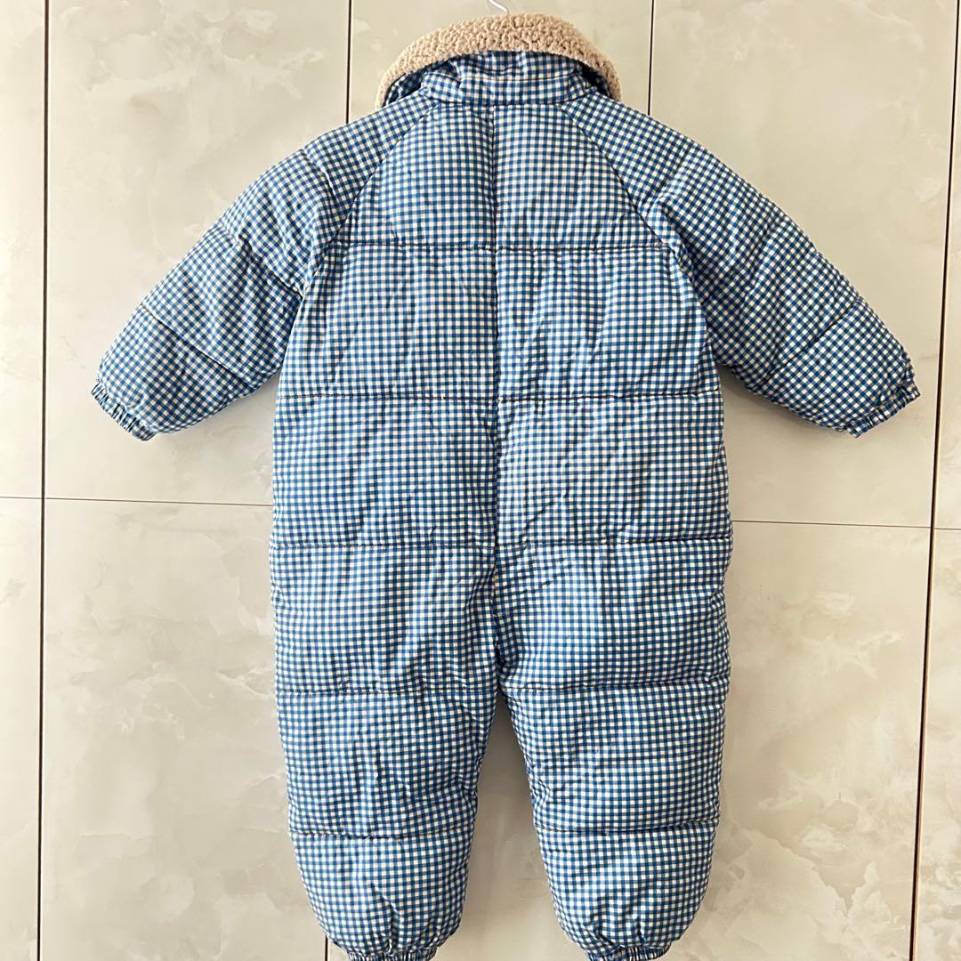 アウター TINY COTTONS VICHY PADDED OVERALL 4Y