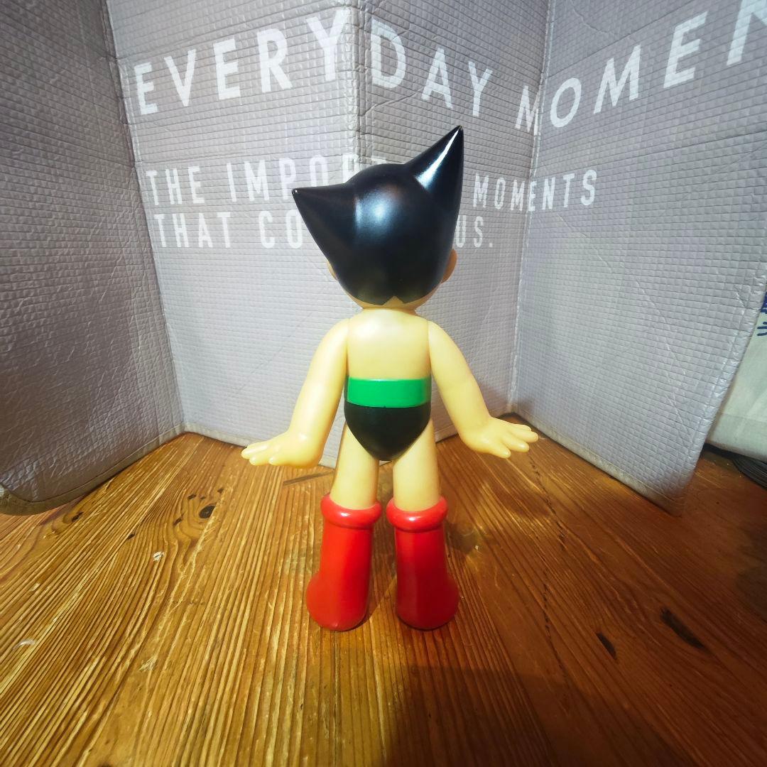 鉄腕アトム お茶の水博士 ヒゲオヤジ ソフビ 3点セット ビリケン商会1997年