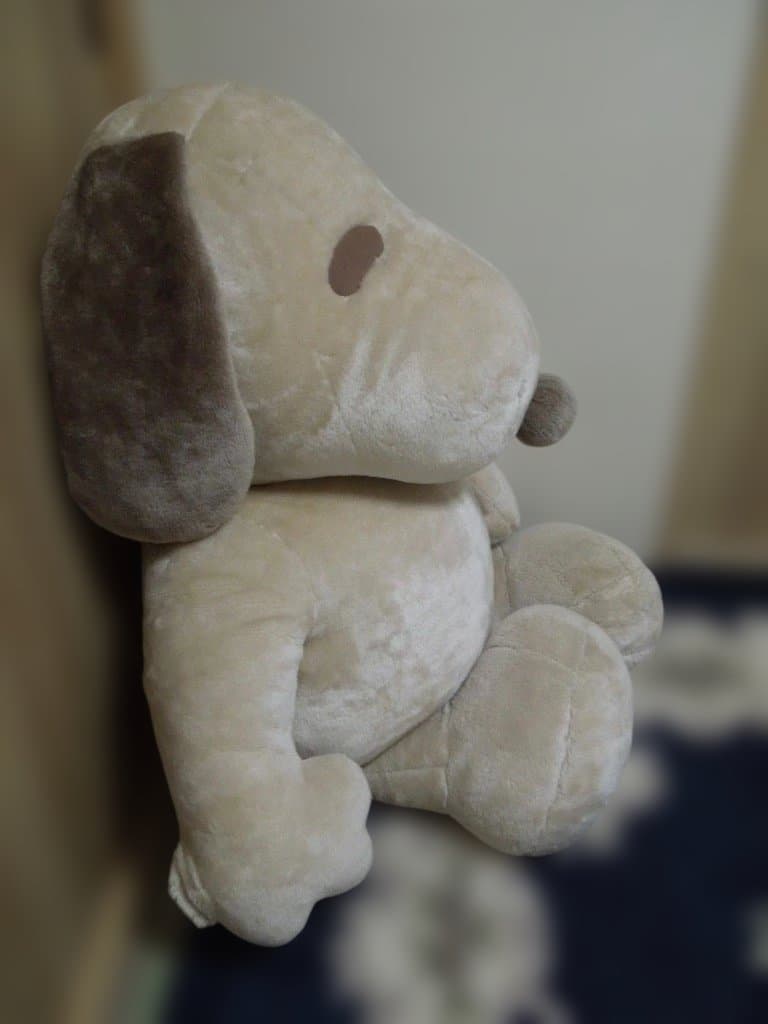 超特大　PEANUTS スヌーピー ぬいぐるみ ブラウン 大きい