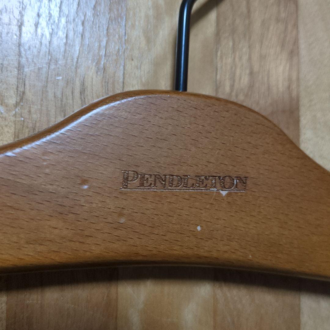 希少 レア PENDLETON 木製 ハンガー 10本セット