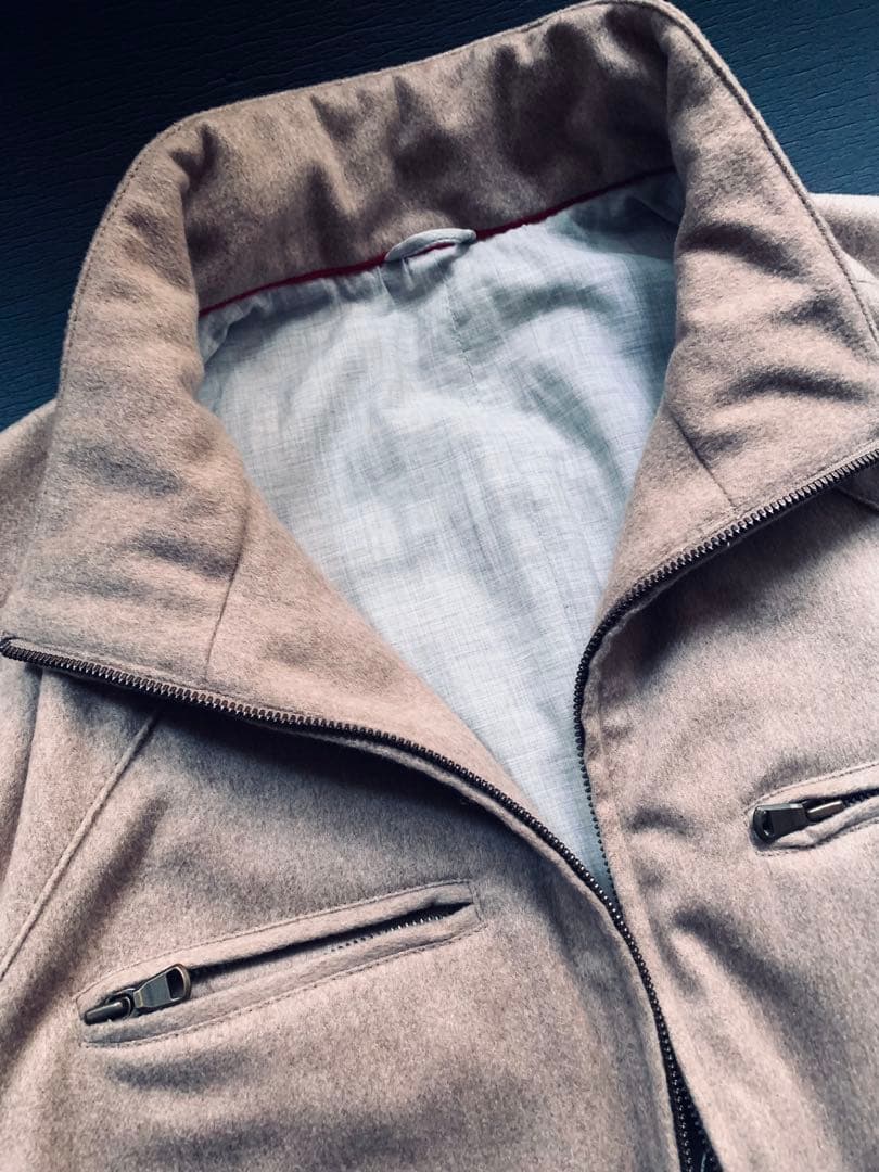 Brunello Cucinelli氏ご愛用　極上カシミアスーツベスト¥45万