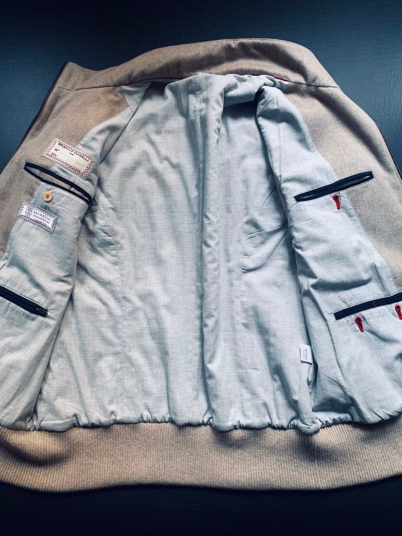 Brunello Cucinelli氏ご愛用　極上カシミアスーツベスト¥45万