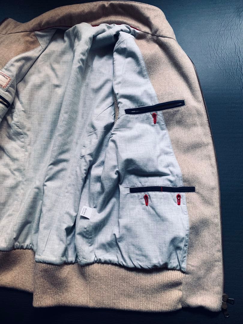 Brunello Cucinelli氏ご愛用　極上カシミアスーツベスト¥45万