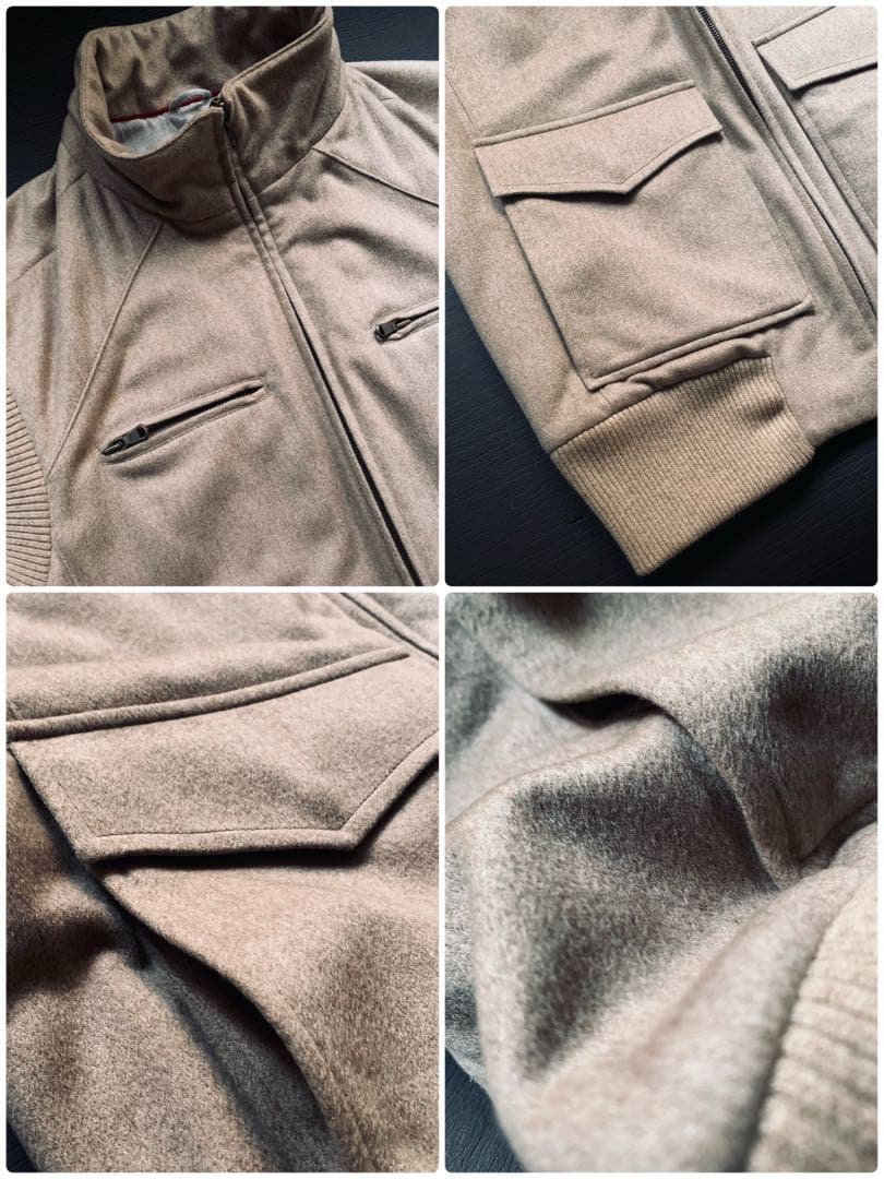 Brunello Cucinelli氏ご愛用　極上カシミアスーツベスト¥45万